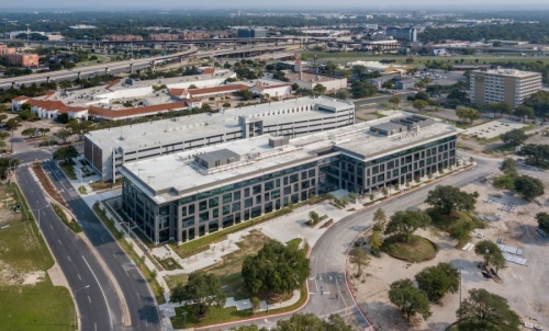 The City of Austin Permitting and Development Center finished construction Dec. 4. The $121 million building will house more than 900 city employees in the permitting and development services departments. (Courtesy city of Austin)