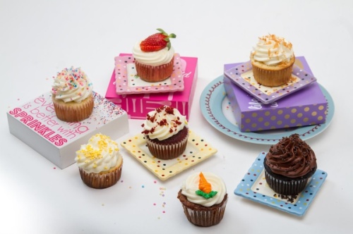 Featured flavors at Suga's Cakery include southern red velvet, spiced carrot cake, strawberry de la creme and guiltless chocolate, among others. (Courtesy Suga's Cakery)