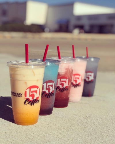 A 151 Coffee location opened in late 2020 at 9301 N. Freeway, Fort Worth.