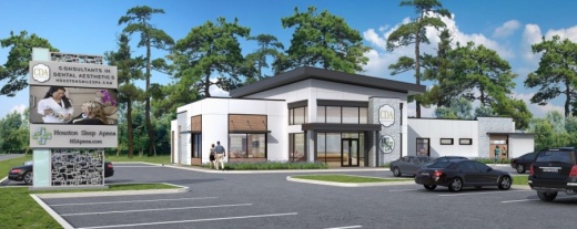 Consultants in Dental Aesthetics and Houston Sleep Apnea relocated from 9720 Cypresswood Drive, Ste. 200, Houston, to 9700 Louetta Road, Spring, on Jan. 18. (Rendering courtesy Consultants in Dental Aesthetics)