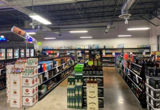 The liquor store opened in Plano in the fall of 2020. (Courtesy Sam's Liquor Warehouse)