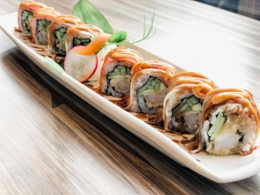 Two additional tenants have come to Metropark Square, including Top Sushi, which is slated to open this month. (Courtesy Top Sushi)