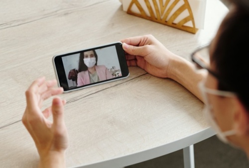 The University of St. Thomas is offering free mental health counseling to teachers through a telehealth platform. (Courtesy Pexels) 