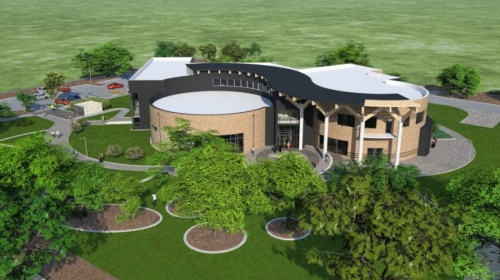 Design work finished in 2020 on a new City Hall for the City of Jersey Village, which will be located within the upcoming Village Center. Construction is expected to begin in 2021. (Courtesy Collaborate Architects)