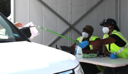 Curative has been operating several COVID-19 testing sites in the North Texas area, including one in Frisco. (Courtesy city of Frisco)