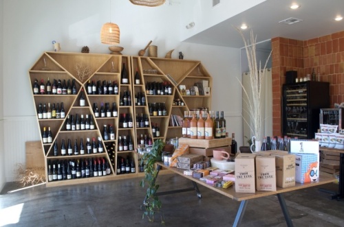 Photo of a wine shop