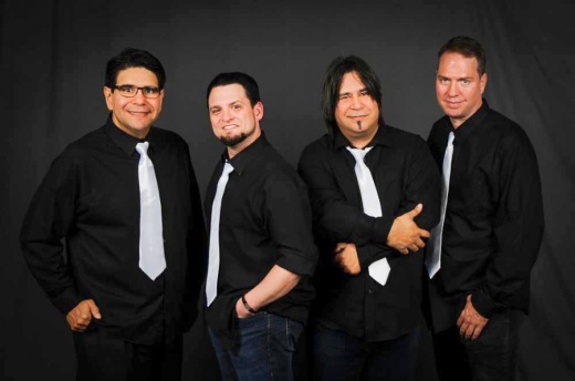 Vertigo, a 1980s tribute and cover band, performs live renditions of classic tunes. The band will perform at Mahoney’s Texish Bar on Jan. 30. (Courtesy Vertigo)