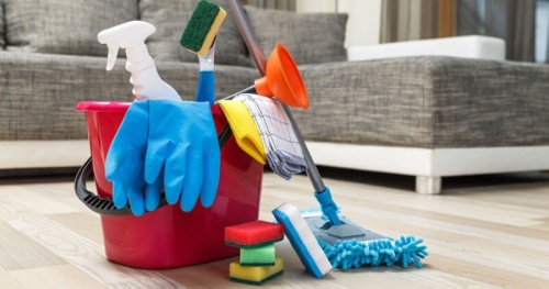 The residential house cleaning company offers regular, ongoing house cleanings with the same two-person team for every visit. (Courtesy Dallas Sunrise Maids)