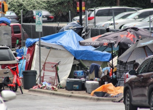 Save Austin Now wants to overturn a city policy that allows public camping. (Christopher Neely/Community Impact Newspaper)