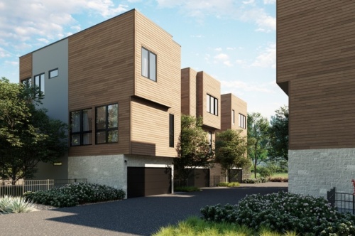 Alder could open its first units in Southwest Austin this fall. (Rendering courtesy Brandon Miller Group)