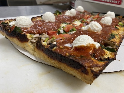 Motor City Pizza has opened a pop-up business in Lewisville specializing in Detroit-style pizza. (Courtesy Motor City Pizza)