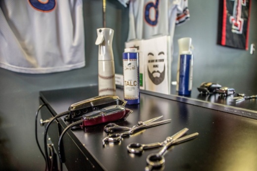  Locker Room Haircuts, a sports-themed barber shop, will specialize in men’s and children’s haircuts. (Courtesy Locker Room Haircuts)