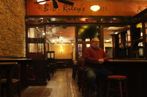 Steve Basile closed the downtown location of B.D. Riley's on East Sixth Street in August. (Christopher Neely/Community Impact Newspaper)