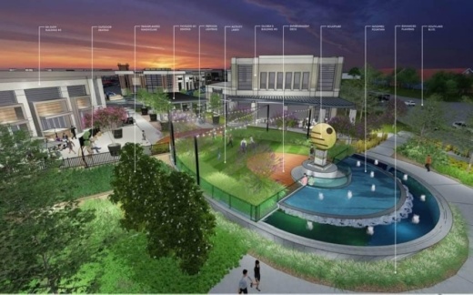 The revamped Park Village project is anticipated to be completed by June. (Courtesy city of Southlake)