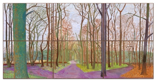 The Museum of Fine Arts, Houston opens two new exhibits, including “Hockney-Van Gogh: The Joy of Nature,” on Feb. 21. (Courtesy Museum of Fine Arts, Houston)