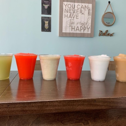 Happy Day Daiquiris offers more than 30 flavors of daiquiris as well as beer and Jello-O shots. (Courtesy Happy Day Daiquiris)