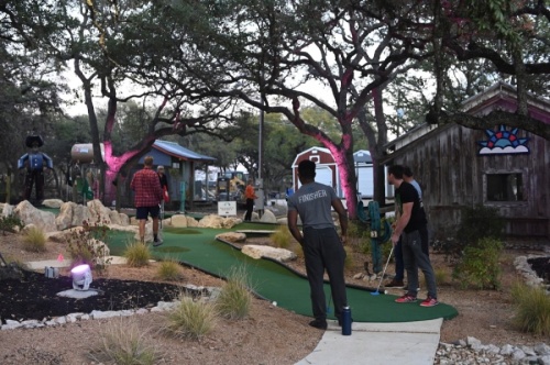 Dreamland includes two 18-hole mini golf courses. (Courtesy Matt Lankes)
