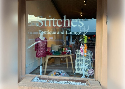 The yarn boutique and lounge, located at 1029 E. 15th St., Plano, offers open knit and class time in its crafting lounge space. (Courtesy Stitches)