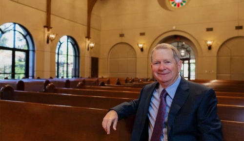 Ed Robb is set to retire as senior pastor of The Woodlands United Methodist Church more than 40 years after he founded the church. (Courtesy The Woodlands United Methodist Church)