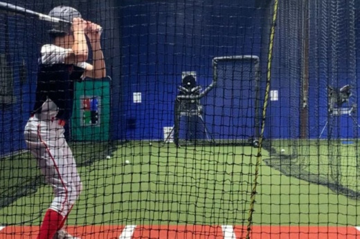 Dingers Baseball opened Feb. 1 on Cypress Rosehill Road with five batting cages and a pitching lane. (Courtesy Dingers Baseball)