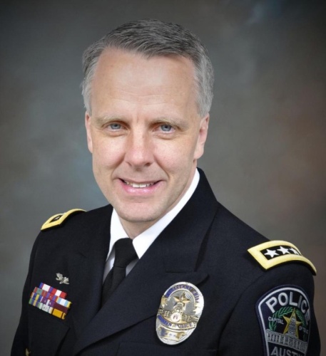 Austin Police Department Chief Brian Manley will step down in March. (Courtesy city of Austin)