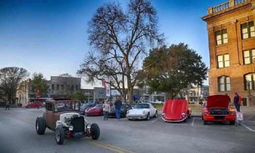 Pistons on the Square takes place the third Saturday of every month. (Courtesy Pistons on theSquare)