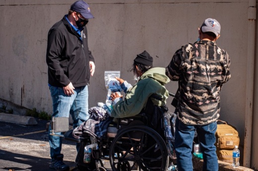 The Coalition for the Homeless and The Way Home conducted the 2021 Homeless Count and Survey from Jan. 19-29. (Courtesy the CKP Group)
