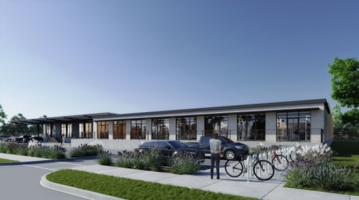 The Docks at Timbergrove, a new redevelopment project by Ancorian, will include one of two Berg Hospitality concepts coming to the Heights area. (Courtesy Ancorian)