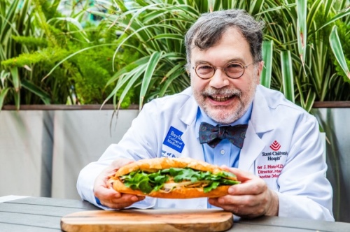 Antone’s Famous Po’ Boys will bring a new “H-Town Originals” sandwich to Houston in collaboration with Dr. Peter Hotez, chair of Tropical Pediatrics at Texas Children’s Hospital, co-director of Texas Children’s Center for Vaccine Development, and dean of the National School of Tropical Medicine at Baylor College of Medicine. (Courtesy Liana Bouchard/Legacy Restaurants)