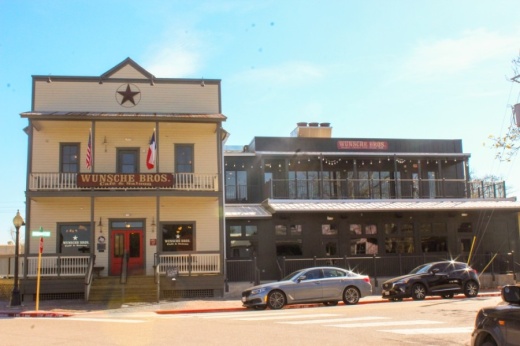 After being closed for six years, Wunsche Brothers Cafe & Saloon reopened Feb. 1 in Old Town Spring at 103 Midway St., Spring. (Hannah Zedaker/Community Impact Newspaper)