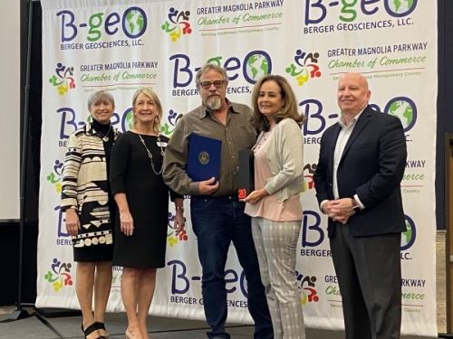 Large-format printing service provider SpeedPro Magnolia was named 2020 Business of the Year by the Greater Magnolia Parkway Chamber of Commerce. (Courtesy SpeedPro Magnolia)