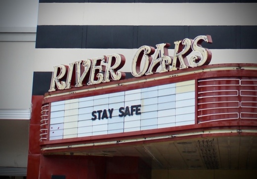 Landmark's River Oaks Theatre is at risk of closing if it cannot come to an agreement over unpaid rent with Weingarten Realty, the owner of the retail center. (Community Impact Newspaper file photo)