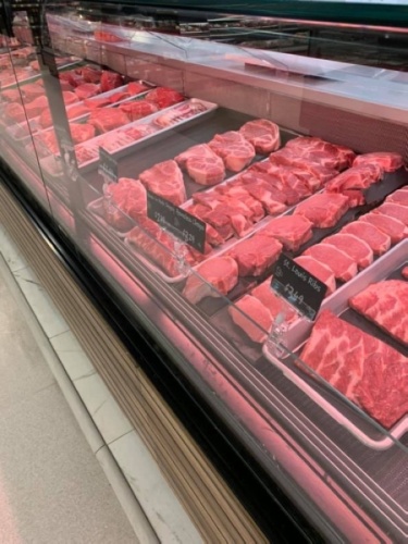 The grocerant sells a variety of meats. (Courtesy Lindsay Nichols)