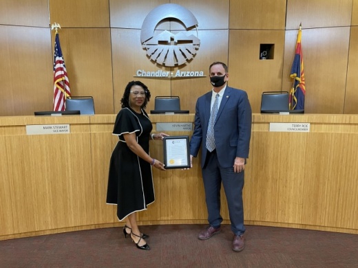 March 1 marks COVID-19 Memorial Day in Chandler after the city issued a proclamation last week. (Courtesy city of Chandler)