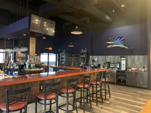 The Blu Crab Seafood House and Bar is now open on Colleyville Boulevard in Colleyville. (Sandra Sadek/Community Impact Newspaper)