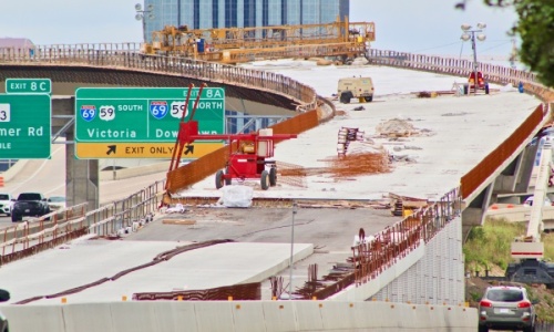 I-69 Southwest Freeway at I-610 West Loop will be closed March 5-8. (Community Impact staff)