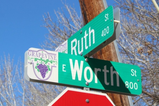 Construction on East Worth Street in Grapevine will commence this summer. (Sandra Sadek/Community Impact Newspaper)