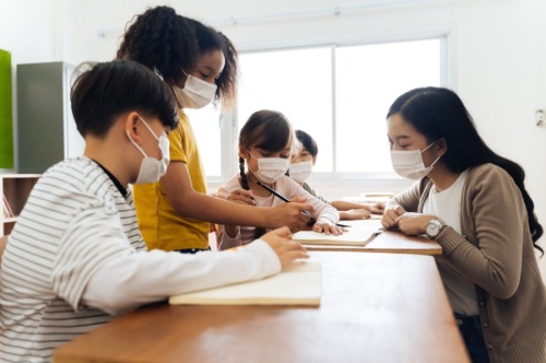 Under the updated Texas Education Agency guidance Lake Travis and Eanes ISD will continue its current practice of requiring all students, staff, teachers and visitors to wear masks while in schools or in district buildings. (Courtesy Adobe Stock)
