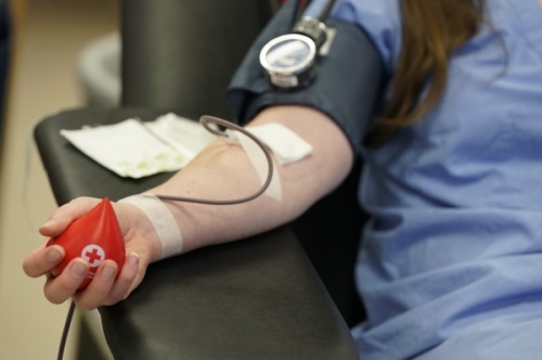 The Gulf Coast Regional Blood Center is the sole provider of blood and blood components 24/7 to more than 170 hospitals and health care facilities in the 26-county Texas Gulf Coast region. (Courtesy Sanford Myers and American Red Cross)
