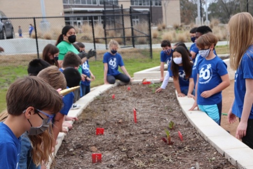 Kolter Elementary School is nearly complete with its Grassroom project. (Courtesy Jennifer Deneen/Kolter PTO)
