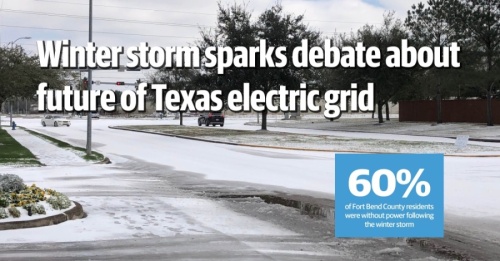 Record-setting Winter Storm Uri left Sugar Land and Missouri City residents without power for days. (Claire Shoop/Community Impact Newspaper)