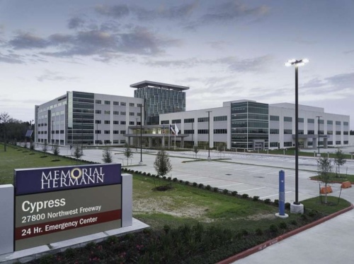 The Memorial Hermann Cypress Hospital on Hwy. 290 in Cypress had its trauma center official recognized as Level III by the Texas Department of State Health Services. (Courtesy Memorial Hermann)