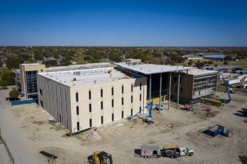 Collin College's Frisco Campus IT Center is slated to open in August. (Courtesy Collin College)
