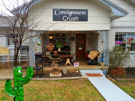 Consignment Crush is nestled in the heart of the Rail District, selling everything from sake glasses, trinkets from travels, pop art and dishware to vintage suitcases and accessories from decades long gone. (Courtesy Consignment Crush)