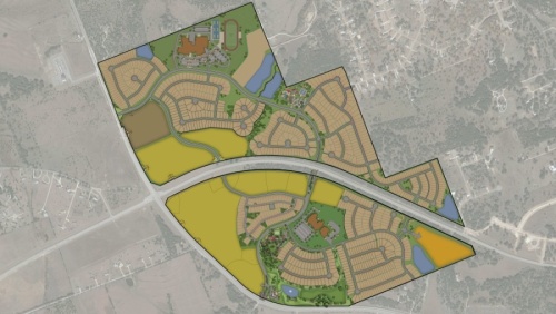 Parmer Ranch, a new residential community, is set to open this summer. (Courtesy Dala Communications).