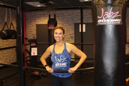 Teresa Robinson has taken over ownership of Jabz Boxing Fitness for Women in Gilbert with her husband, Derek. (Tom Blodgett/Community Impact Newspaper)