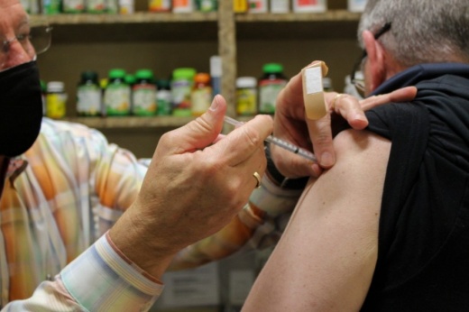 Along with public health sites in Tarrant and Denton counties, local pharmacies in Roanoke and other cities are providing the COVID-19 vaccine. (Sandra Sadek/Community Impact Newspaper)