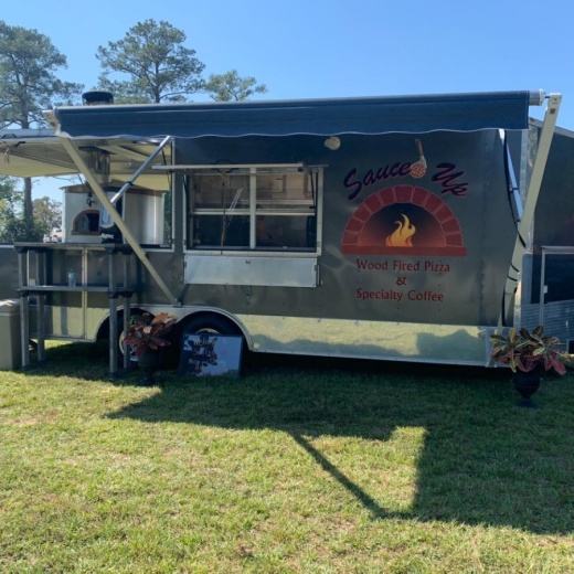 Mobile food truck Sauced Up opened at 36825 FM 1774 in late January and is slated to open a brick and mortar store in the same location this summer. (Courtesy Sauced Up)