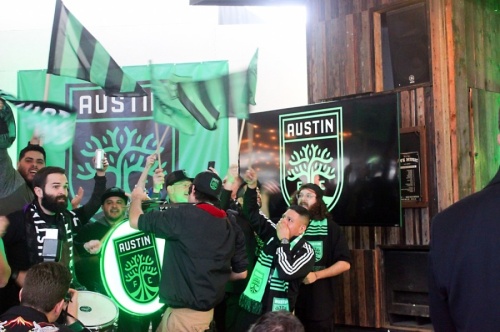 Austin FC supporters