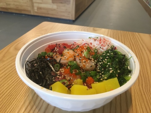 Poke Yana opened for its soft opening phase March 1 at 1414 Northpark Drive, Ste. G, Kingwood. (Kelly Schafler/Community Impact Newspaper)